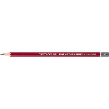 Cretacolor Fine Art Graphite Seri 160 Dereceli 4B Kurşun Kalem
