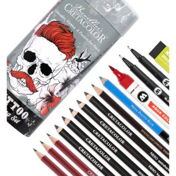 Cretacolor Tattoo Dövme 14'lü 40083 Çizim Seti