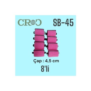 Croc Pembe Sb-45 8'li Sünger Bigudi