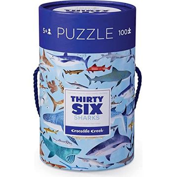 Crocodile Creek 100 Parça Köpek Balıkları Puzzle
