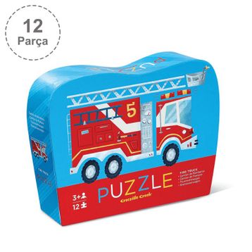 Crocodile Creek Mini 12 Parça İtfaiye Puzzle
