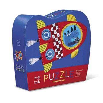 Crocodile Creek Roket 12 Parça Puzzle