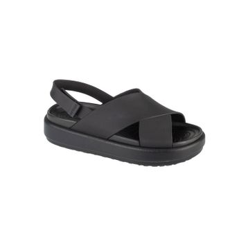 Crocs 209407-060 Brooklyn Luxe Cross Strap Siyah Kadın Terlik