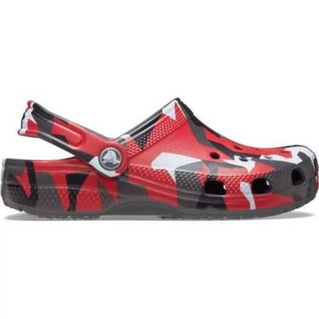 Crocs 211171 Classic Geo Camo Clog Unisex Çocuk Terlik
