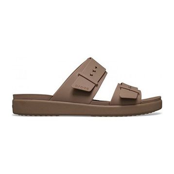Crocs Brooklyn Buckle Low Low 211215-2Q9 Kahve Kadın Terlik