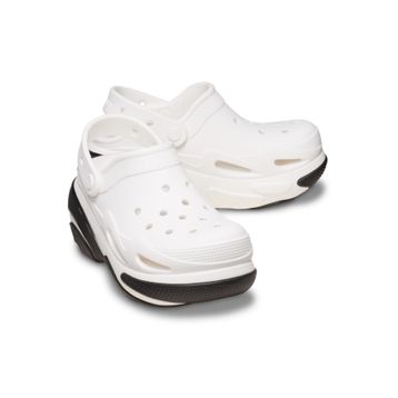 Crocs Bubble Crush Clog 210061-100 Beyaz Unisex Terlik