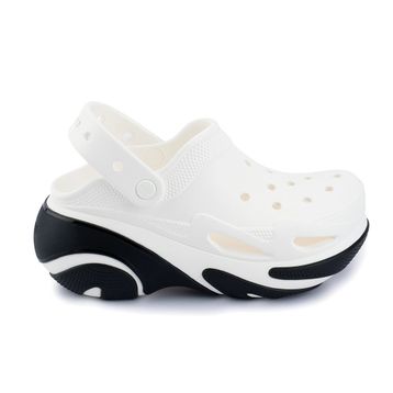 Crocs Bubble Crush Clog 210061-100 Beyaz Unisex Terlik