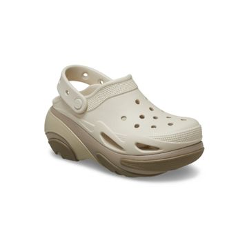 Crocs Bubble Crush Clog 210061-214 Bej Kadın Terlik