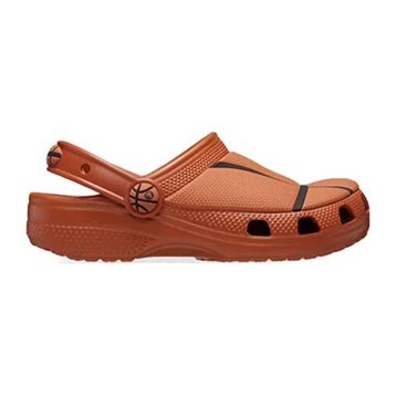 Crocs Classic Basketball Clog K 210156-805 Sienna Turuncu Çocuk Terlik