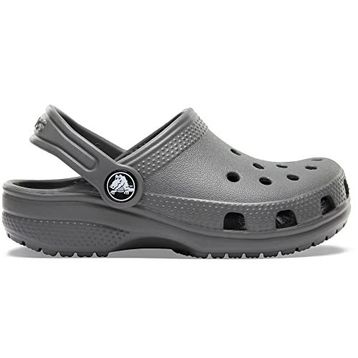 Crocs Classic Clog T 206990-0DA Slate Grey Arduvaz Gri Çocuk Terlik