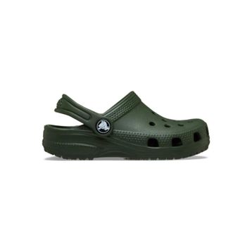 Crocs Classic Clog T 206990-3CM Field Green Yeşil Unisex Çocuk Terlik