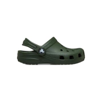 Crocs Classic Clog T 206990-3CM Field Green Yeşil Unisex Çocuk Terlik