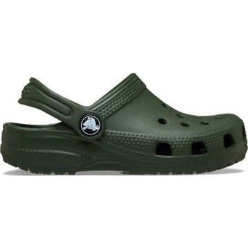 Crocs Classic Clog T 206990-3CM Field Green Yeşil Unisex Çocuk Terlik