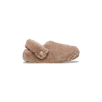 Crocs Classic Cozzzy Slipper 209386-195 Mushroom Bej Unisex Terlik
