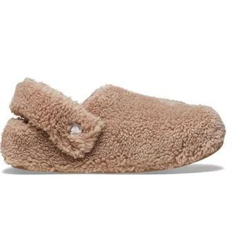 Crocs Classic Cozzzy Slipper 209386-195 Mushroom Bej Unisex Terlik