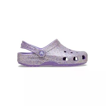 Crocs Classic Fantasy Glitter Clog T 212562-510 Mor Çocuk Terlik