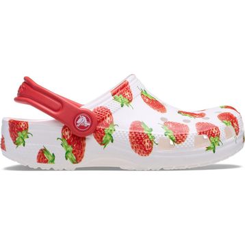 Crocs Classic Fresh Fruits Clog T 211170-100 Beyaz Çocuk Terlik