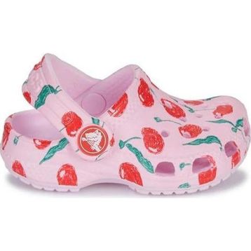 Crocs Classic Fresh Fruits Clog T 211170-6ZW Pink Milk Pembe Unisex Çocuk Terlik