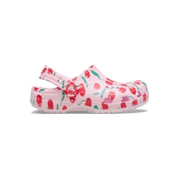 Crocs Classic Fresh Fruits Clog T 211170-6ZW Pink Milk Pembe Unisex Çocuk Terlik