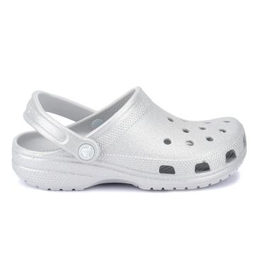 Crocs Classic Glitter Clog 205942-0IC Gri Unisex Terlik