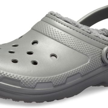 Crocs Classic Lined Clog 203591-0EX Gri Unisex Terlik