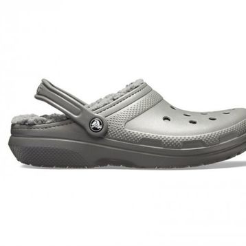 Crocs Classic Lined Clog 203591-0EX Gri Unisex Terlik