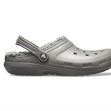 Crocs Classic Lined Clog 203591-0EX Gri Unisex Terlik