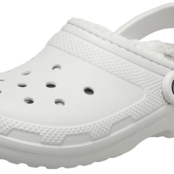 Crocs Classic Lined Clog 203591-1FT Gri Kadın Terlik