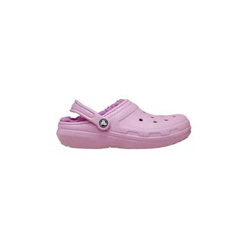 Crocs Classic Lined Clog 203591-5BX Mor Kadın Terlik