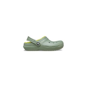 Crocs Classic Lined Clog K 207010-308 Yeşil Çocuk Terlik