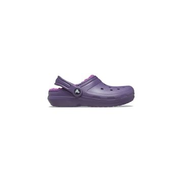 Crocs Classic Lined Clog K 207010-5CI Mor Çocuk Terlik