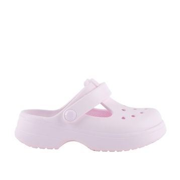 Crocs Classic Mary Jane Clog K 210615-6ZW Pink Milk Pembe Unisex Çocuk Terlik