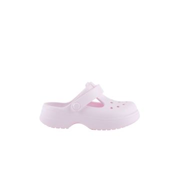 Crocs Classic Mary Jane Clog K 210615-6ZW Pink Milk Pembe Unisex Çocuk Terlik