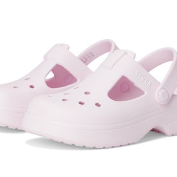 Crocs Classic Mary Jane Clog K 210615-6ZW Pink Milk Pembe Unisex Çocuk Terlik