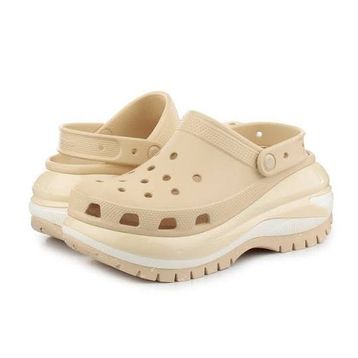 Crocs Classic Mega Crush Clog 207988-2DS Warm Khaki Bej Haki Unisex Terlik