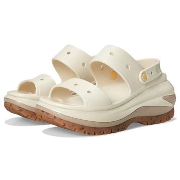 Crocs Classic Mega Crush Sandal 207989-214 Bej Kadın Terlik