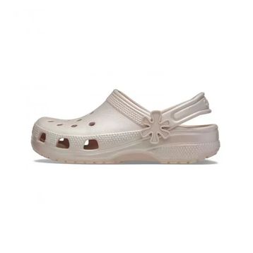 Crocs Classic Pearl Shine Clog K 212814-6UR Kuvars Pembe Kız Çocuk Terlik