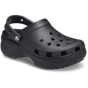 Crocs Classic Platform Clog 206750-001 Siyah Kadın Terlik