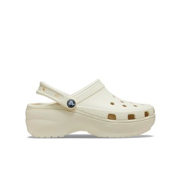 Crocs Classic Platform Clog 206750-2Y2 Bej Kadın Terlik