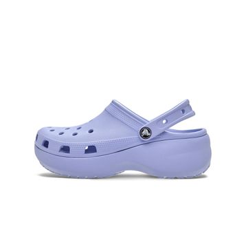 Crocs Classic Platform Clog 206750-453 Mavi Mor Kadın Terlik