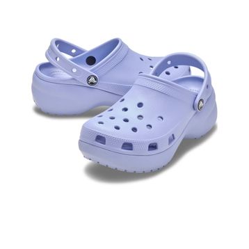 Crocs Classic Platform Clog 206750-453 Mavi Mor Kadın Terlik