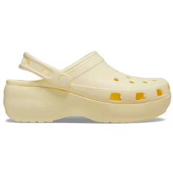 Crocs Classic Platform Clog 206750-76O Sarı Kadın Terlik