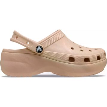 Crocs Classic Platform Clog 206750-7AF Pembe Karamel Kadın Terlik