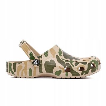 Crocs Classic Printed Camo Clog 206454-2Y6 Kamuflaj Unisex Terlik
