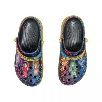 Crocs Classic Rainbow High Cutie Clog K 208116-90H Çok Renkli Unisex Çocuk Terlik