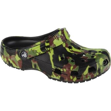 Crocs Classic Spray Camo Clog K 208305-001 Siyah Çocuk Terlik