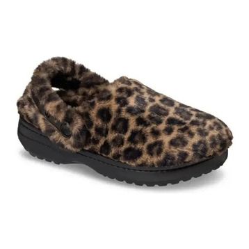 Crocs Classic Unfurgettable Animal Clog 212002-2LD Sepia Leopard Kahverengi Unisex Terlik