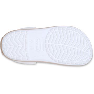 Crocs Crocband Clog 11016-1WE Beyaz/Pembe Karamel Unisex Terlik