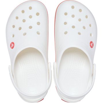 Crocs Crocband Clog 11016-1WF White/Starfish Beyaz Kırmızı Unisex Terlik