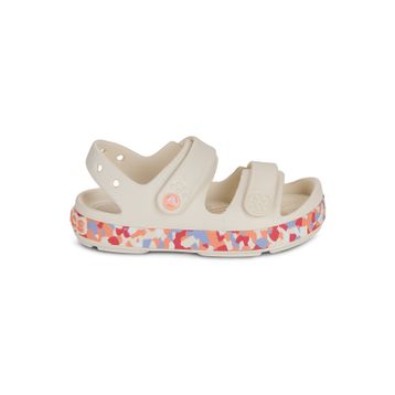 Crocs Crocband Cruiser Glow Confetti Band Sandal T 212528-2MK Summit White Guava Krem Pembe Çocuk Sandalet